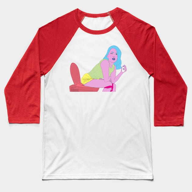 Loo Baseball T-Shirt by Ella Byworth 